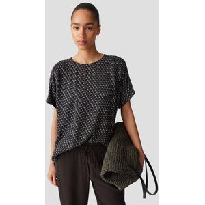 Opus - Femka - T-shirt - Groen - Dessin