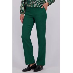 Groene broek in structuurstof