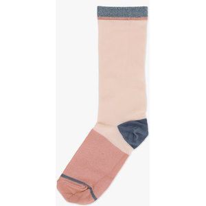 Roze sokken met glinsterend detail