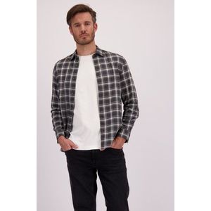 Marc O'Polo Overhemd  grijs / wit