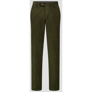 Kaki corduroy chino - Louisiana - Regular fit