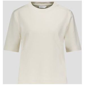 Beige trui met korte mouwen