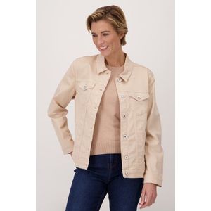 Beige jeansvest