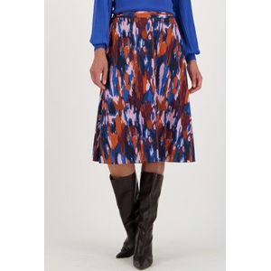 Fijne halflange rok met print