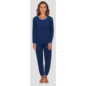 Donkerblauwe pyjamaset
