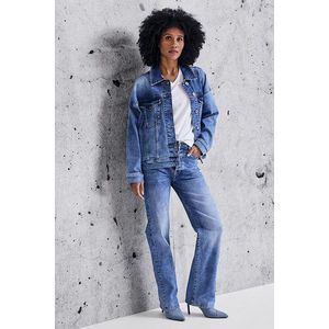 Blauwe jeansvest