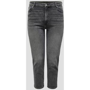 Donkergrijze jeans - Straight fit