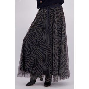 More & More - Maxirok - Geplooide Look - Elastische Band