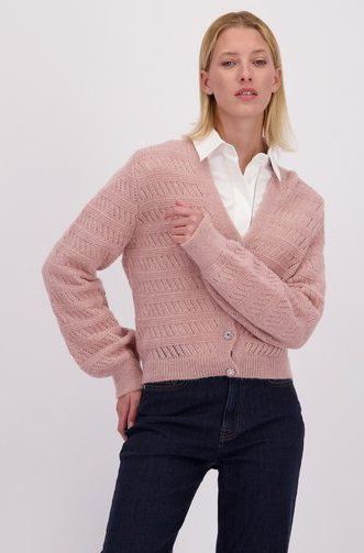 More & More - Regular Fit Jack - Gebreide Look - Dames