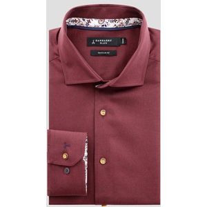 Bordeaux hemd - Regular fit