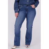 Carwilly - High Waist Flared Fit - Jeans - Plus Size