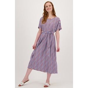 Tricot gestreept kleedje