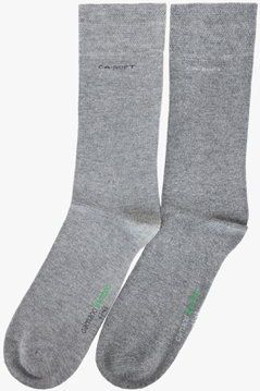 Camano - Herensokken - Set van 2 Paar - Zwart - Viscosemix met Stretch