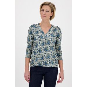 Blouse met bloemenprint