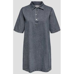Grijs denim kleedje