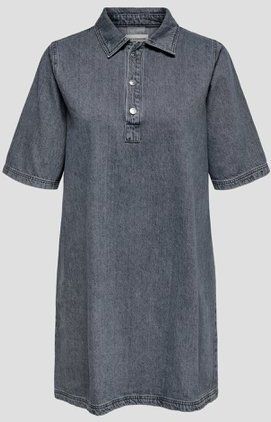 Grijs denim kleedje