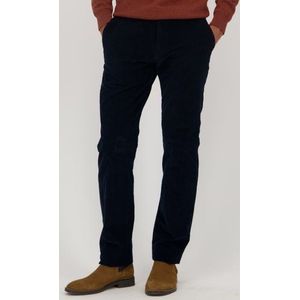 Blauwe corduroy broek - Vancouver - Regular fit