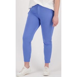 Blauwe geklede broek