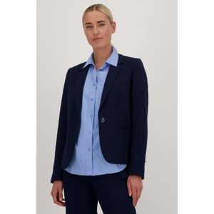 Donkerblauwe blazer