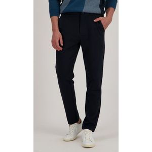 Donkerblauwe chino met stretch