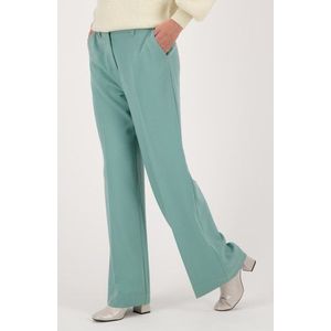 Wijde groene broek