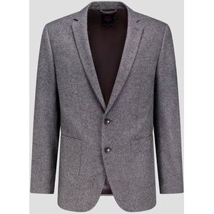 Donkergrijze kostuumvest - regular fit