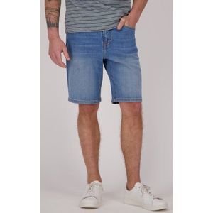Blauwe bermuda in denim