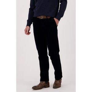 Navy chino in corduroy - Louisana - regular fit