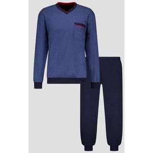 Blauwe pyjamaset met lange broek