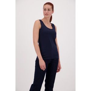 Navy basic topje