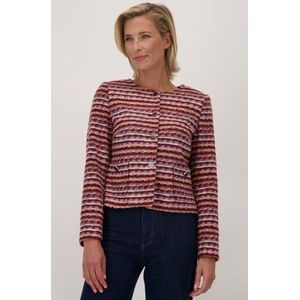 Kleurrijk bouclé vestje