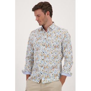 Hemd met fijne bloemenprint - Regular fit