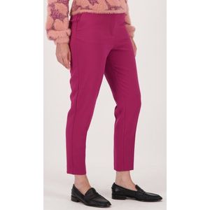 Geklede fuchsia broek