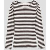 Regular fit shirt met lange mouwen van puur katoen