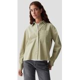 Groene corduroy blouse