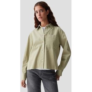 Groene corduroy blouse