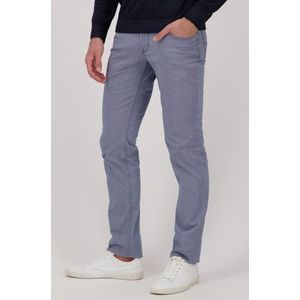 Blauwe chino met jeanslook - Jackson - Regular fit