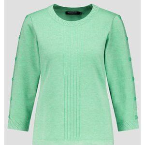 Lichtgroen truitje met 3/4-mouwen
