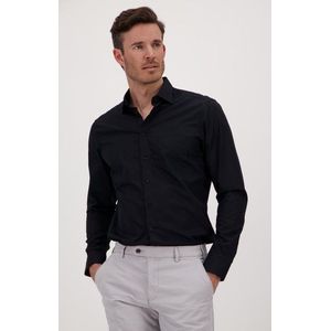 Zwart hemd - regular fit