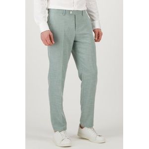 Lichtgroene kostuumbroek – Regular fit
