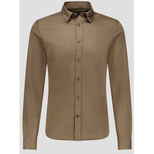 Bruin hemd - Regular fit