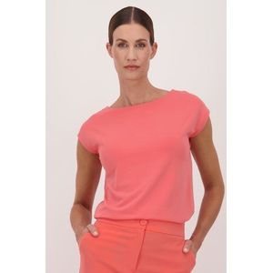 Roze T-shirt met korte mouwen