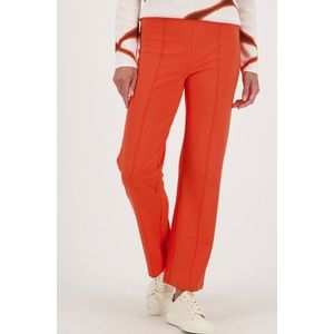 Oranje broek met stretch