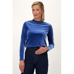 Souspull in blauw velvet