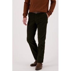 Kaki chino in corduroy - Vancouver - regular fit