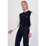 More & More - Mouwloos Vest - Dames - Met Borstzakken
