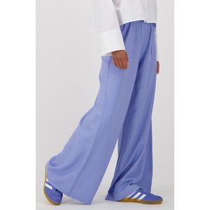 Lichblauwe wijde broek