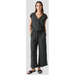 Jumpsuit met blauw-groene print