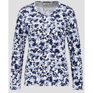 Blauw T-shirt met print