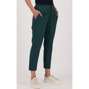 Groenblauwe geklede broek